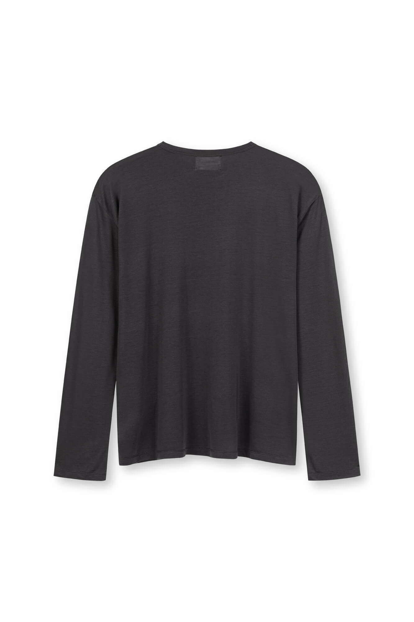 Longsleeve Rose in anthrazit von vorne by VIVAL.STUDIO