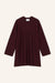 Minikleid Dolly in Burgundy von vorne by VIVAL.STUDIO