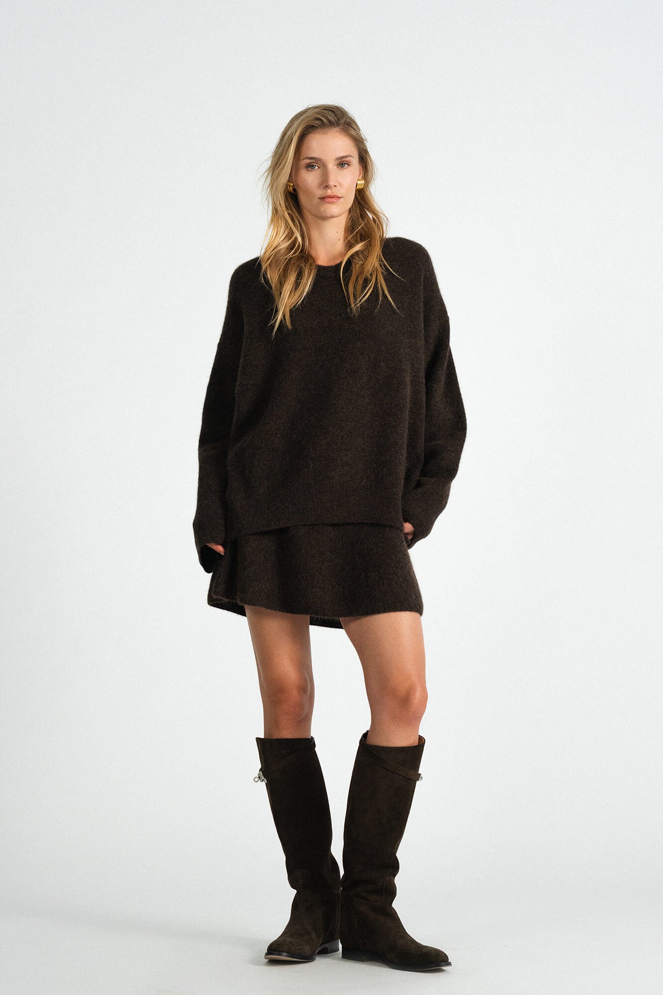 Pullover Eve (Dunkelbraun)