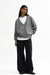 Pullover Lindsay in Grau von vorne by VIVAL.STUDIO