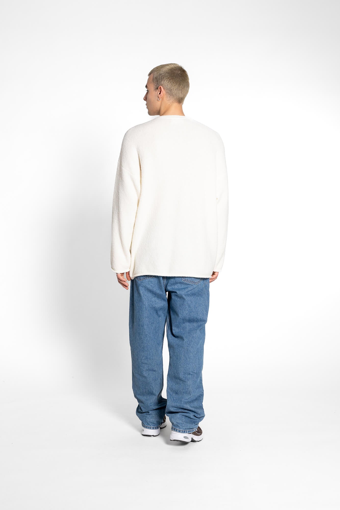 Pullover Nic in offwhite by VIVAL.STUDIO