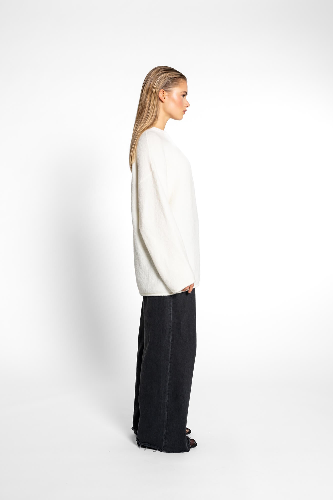 Pullover Nic in offwhite by VIVAL.STUDIO