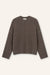 Pullover Nino in Nougat von vorne by VIVAL.STUDIO