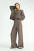 Pullover Nino in Nougat von vorne by VIVAL.STUDIO