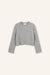 Pullover Pia grau melange front by VivalStudio