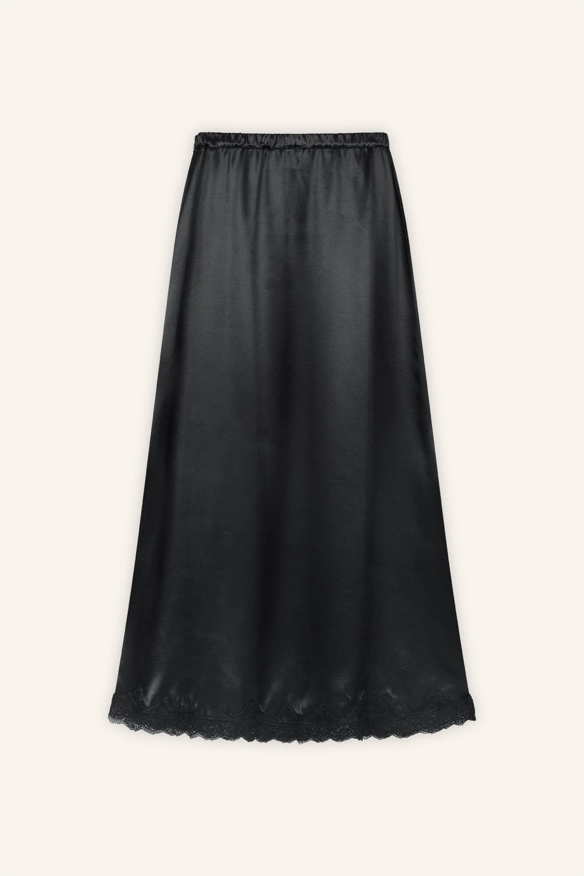 Rock Lacie in Schwarz von vorne by VIVAL.STUDIO