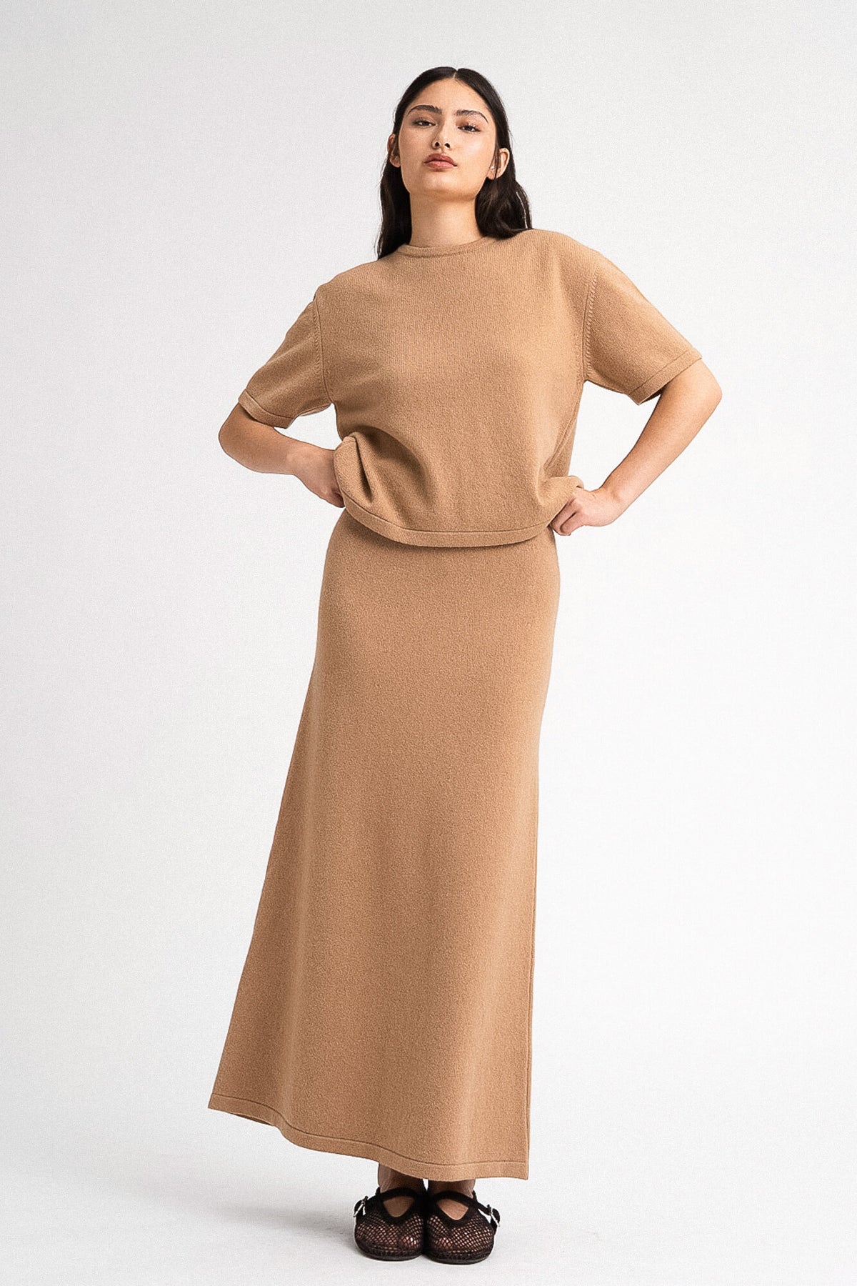 Rock Lindsay in Camel von Vorne by VIVAL.STUDIO