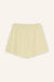 Shorts Sue in Butter von hinten by VIVAL.STUDIO