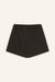 Shorts Sue in Dunkelbraun von hinten by VIVAL.STUDIO