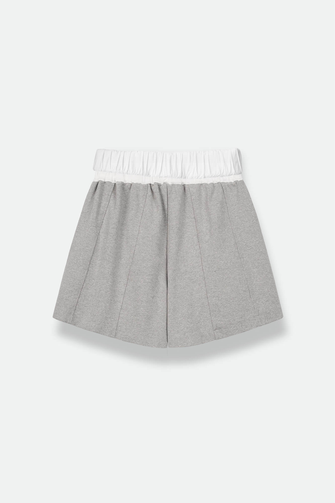 Shorts Gray von vorne in grau-melange by VIVAL.STUDIO