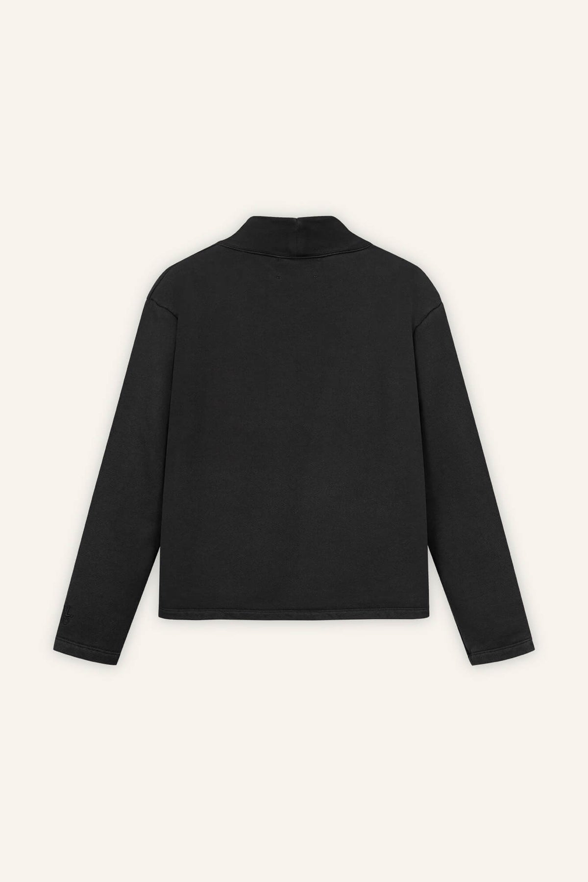 Sweatshirt mit Stehkragen Vance schwarz back by VivalStudio