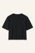 T-Shirt Lou in Schwarz von hinten by VIVAL.STUDIO