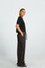 T-Shirt Lou in Schwarz seitlich by VIVAL.STUDIO