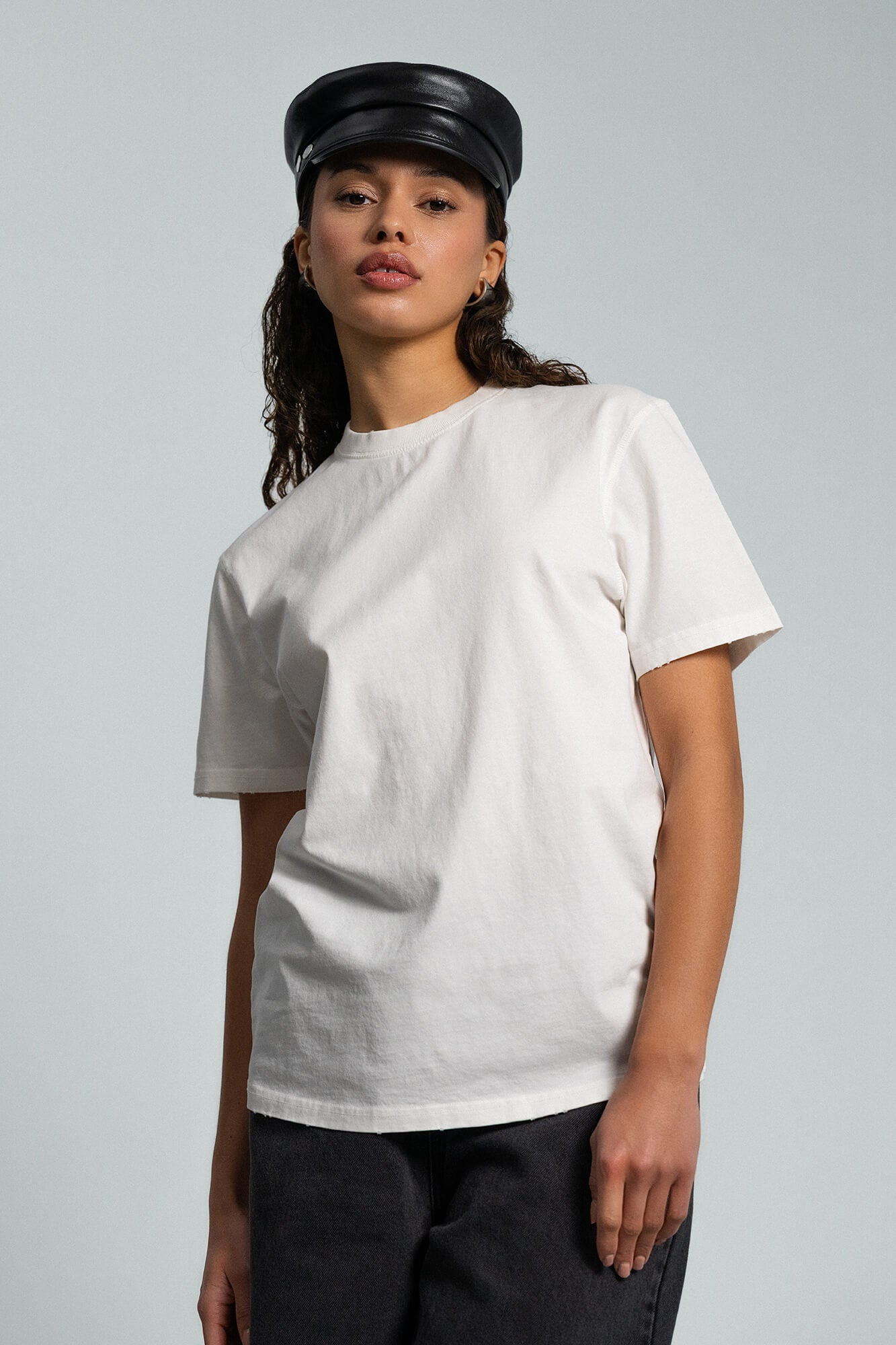 T-Shirt Zoey in Offwhite by VIVAL.STUDIO