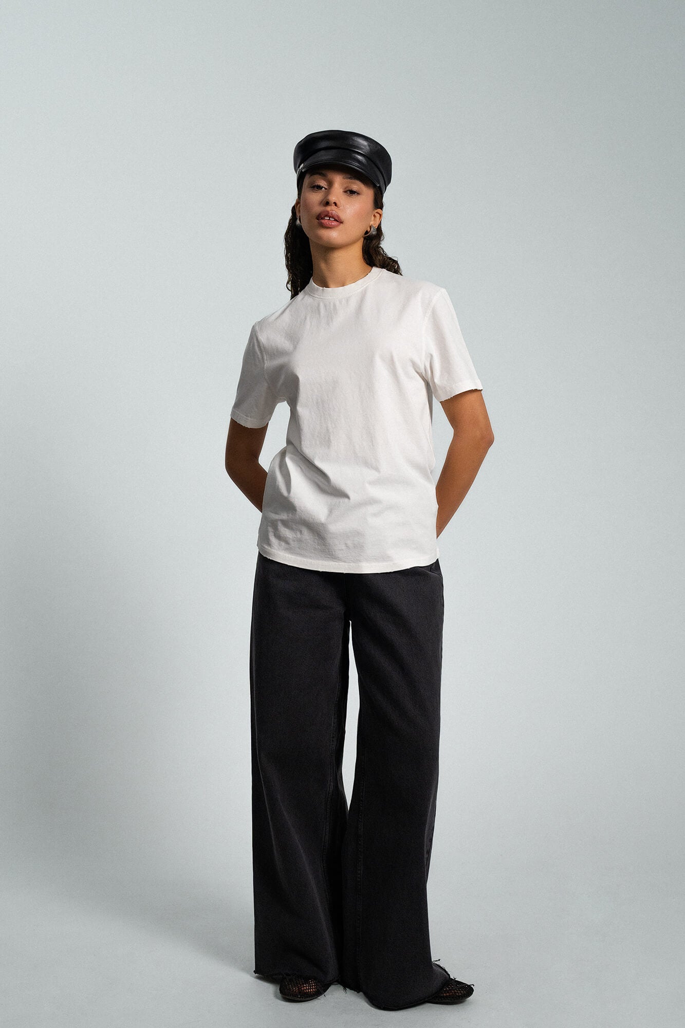 T-Shirt Zoey in Offwhite by VIVAL.STUDIO