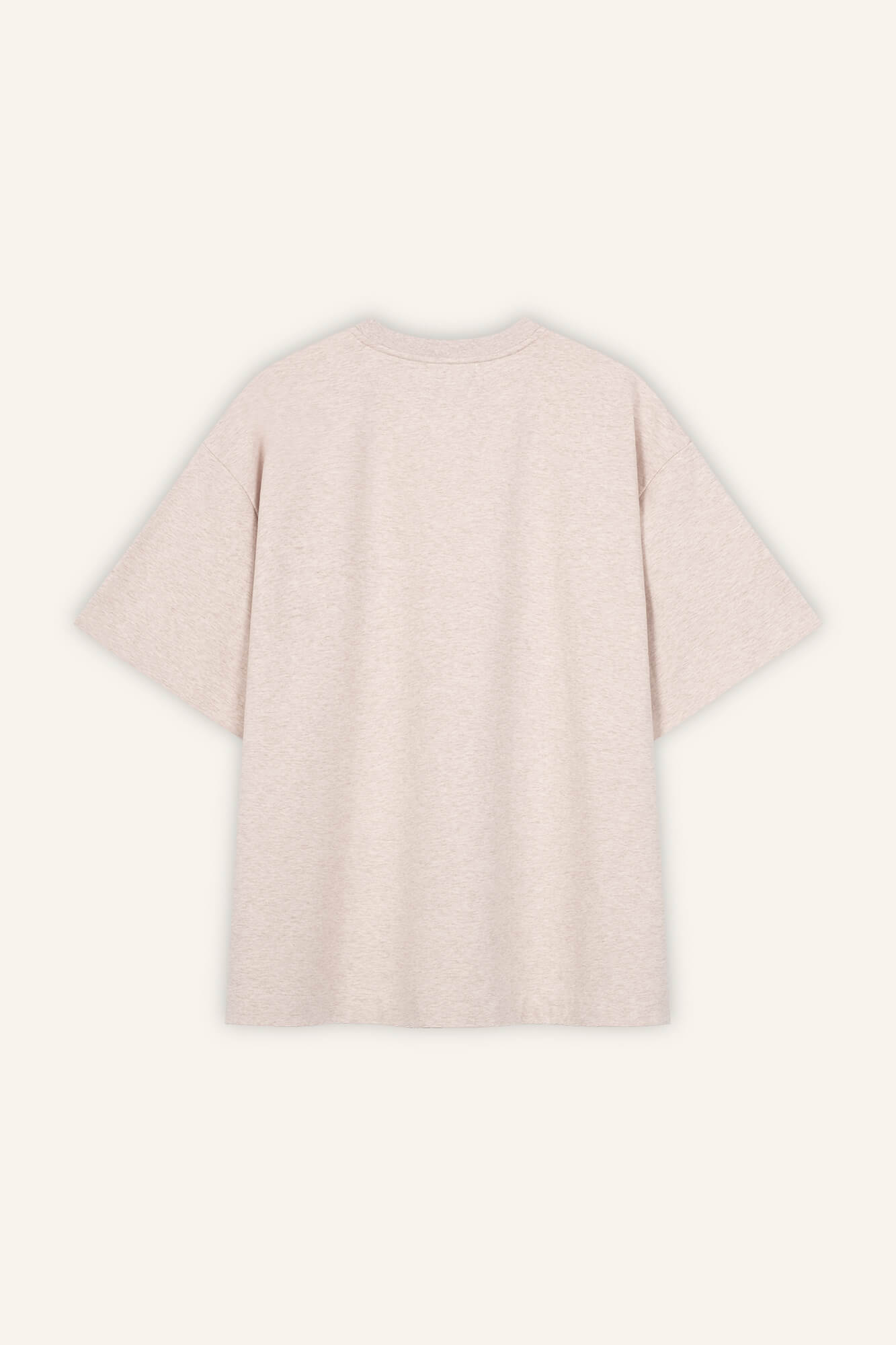 T-Shirt Sue beige melange back by VivalStudio