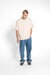 T-Shirt Sue in Beige Melange by VIVAL.STUDIO