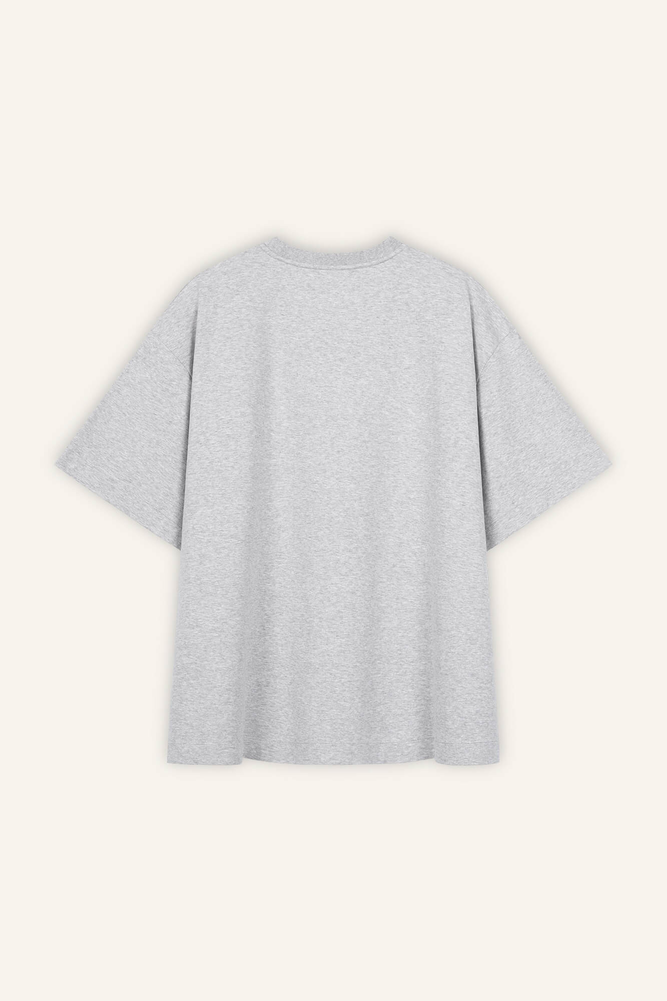 T-Shirt Sue hellgrau melange back by VivalStudio