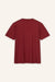 T-Shirt Zoey burgundy back by VivalStudio