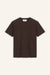 T-Shirt Zoey dunkelbraun front by VivalStudio
