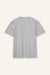 T-Shirt Zoey hellgraumelange back by VivalStudio