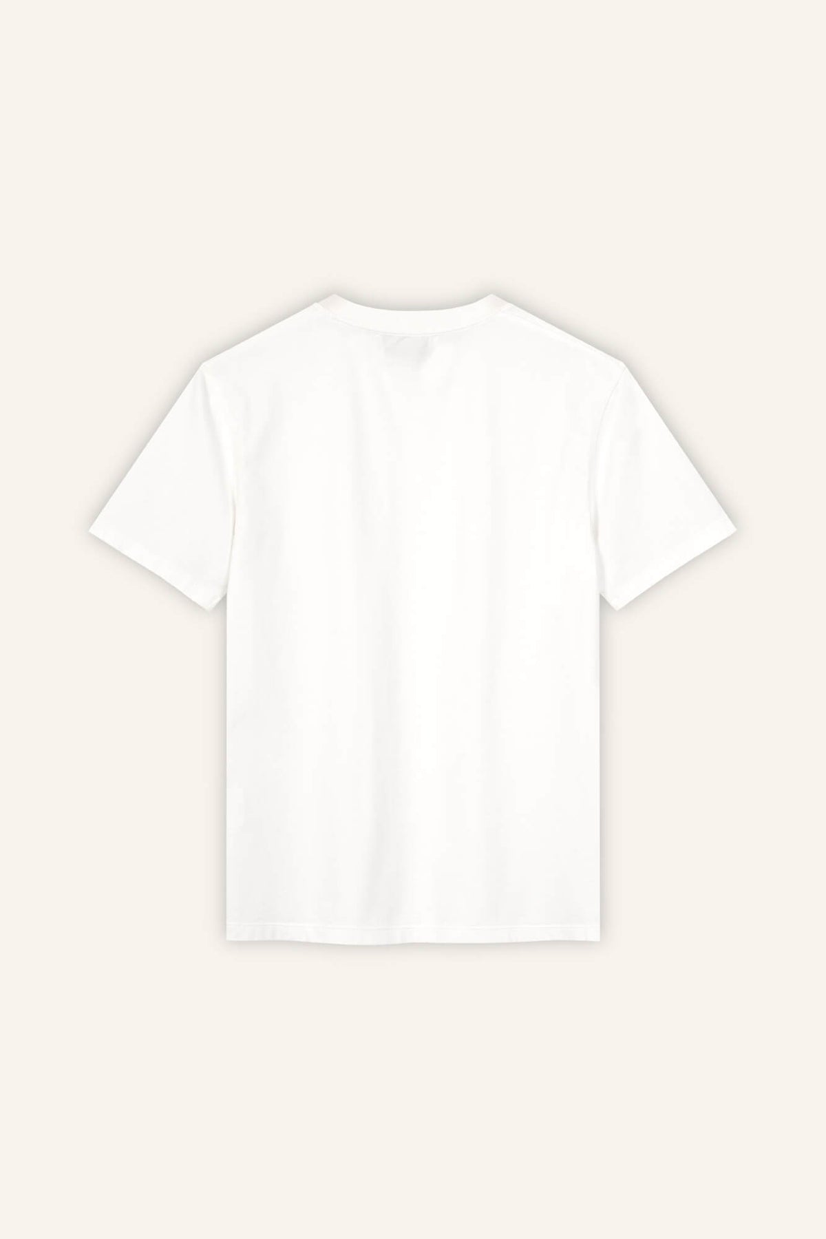 T-Shirt Zoey in Offwhite von hinten by VIVAL.STUDIO