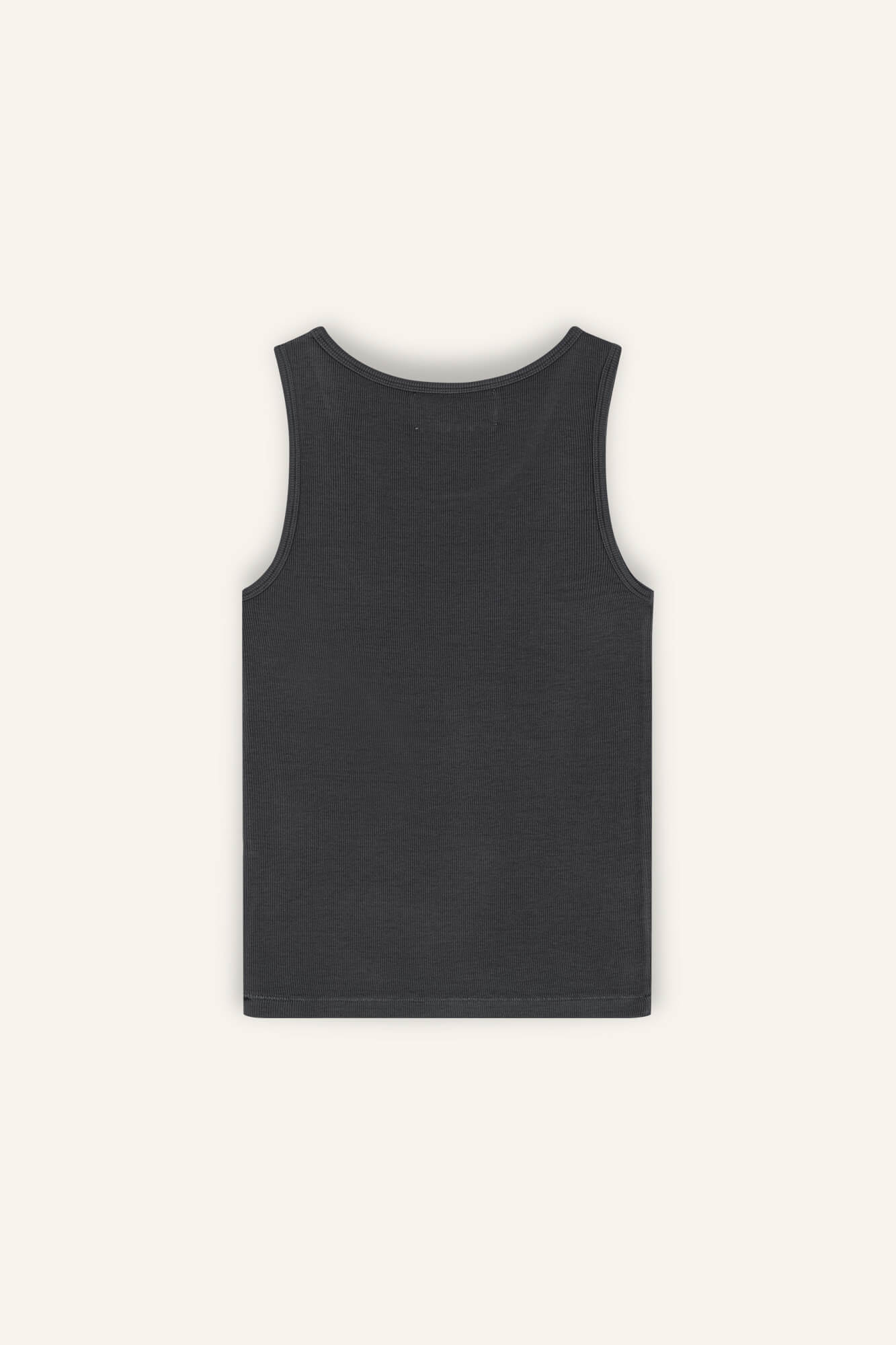 Tank Top Maja in Asphalt von hinten by VIVAL.STUDIO