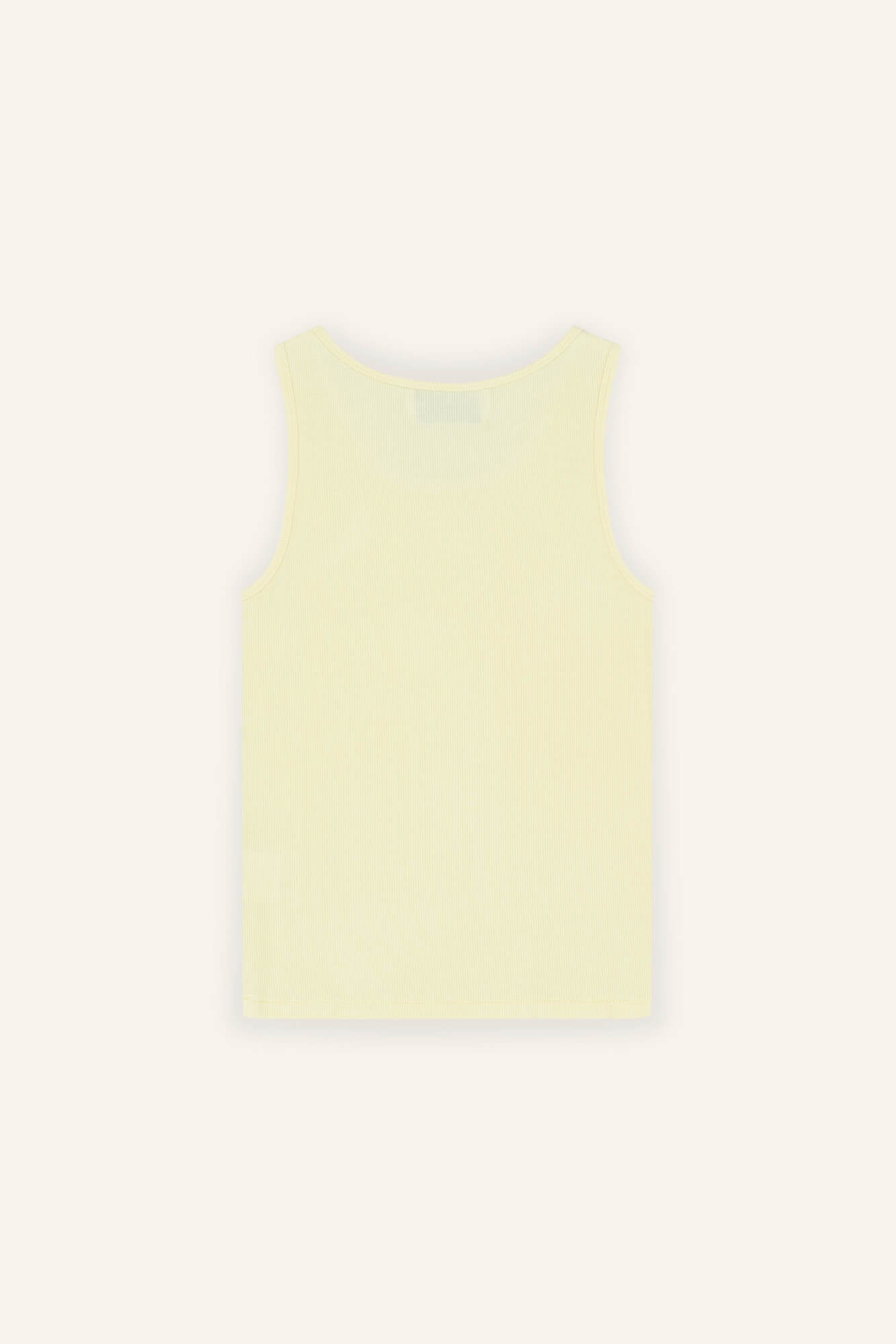 Tank Top Maja in Butter von hinten by VIVAL.STUDIO