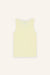 Tank Top Maja in Butter von hinten by VIVAL.STUDIO