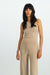 Tank Top Rim in Oatmeal von vorne by VIVAL.STUDIO