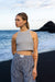 Tank-Top Jane in grau by VIVAL.STUDIO