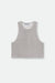 Tank-Top Jane von vorne in grau by VIVAL.STUDIO