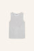TankTop Maja hellgrau melange front by VivalStudio