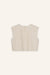 Top Linn in Oatmeal von hinten by VIVAL.STUDIO