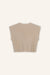 Top Romy in Oatmeal von hinten by VIVAL.STUDIO