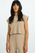 Top Romy in Oatmeal von vorne by VIVAL.STUDIO