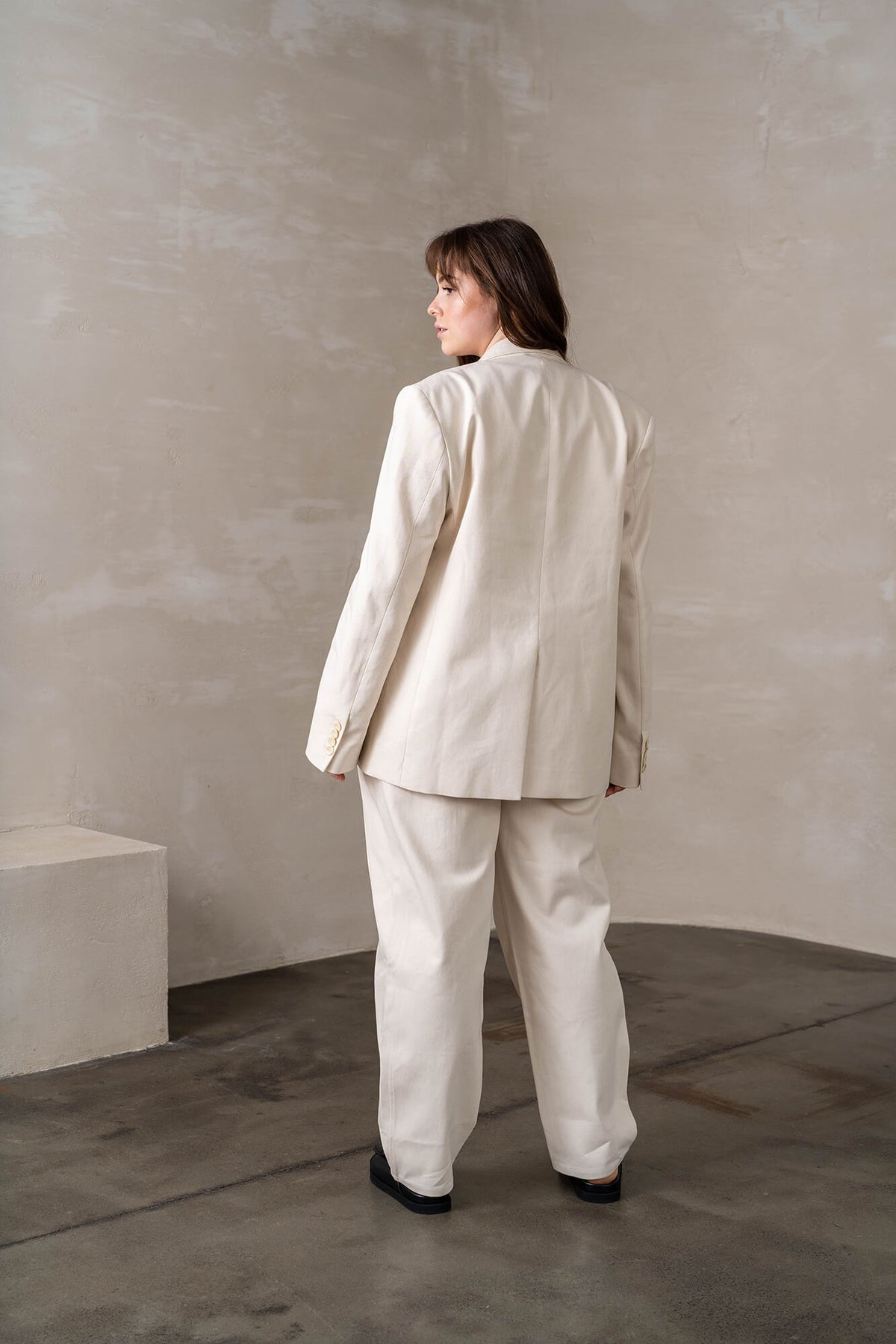 Blazer Alessa in sand by VIVAL.STUDIO