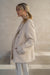 Blazer Yuna in beige melange by VIVAL.STUDIO
