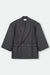 Blazer Hailey in anthrazit von vorne by VIVAL.STUDIO