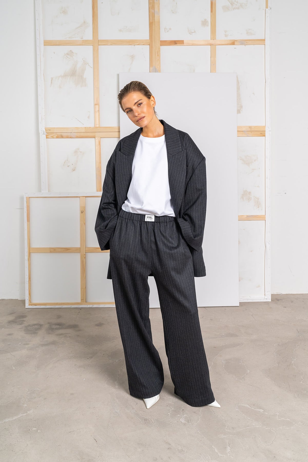 Blazer Hailey in anthrazit by VIVAL.STUDIO