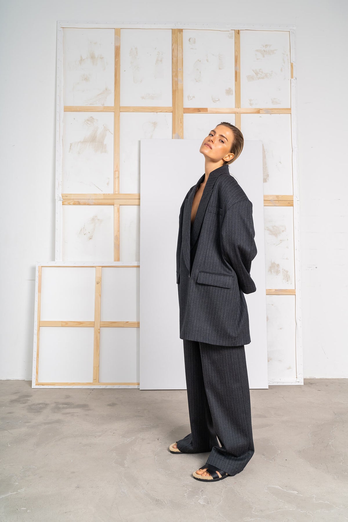 Blazer Hailey in anthrazit by VIVAL.STUDIO