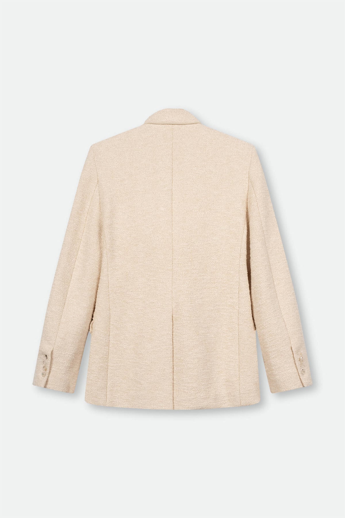 Blazer Yuna in beige melange by VIVAL.STUDIO