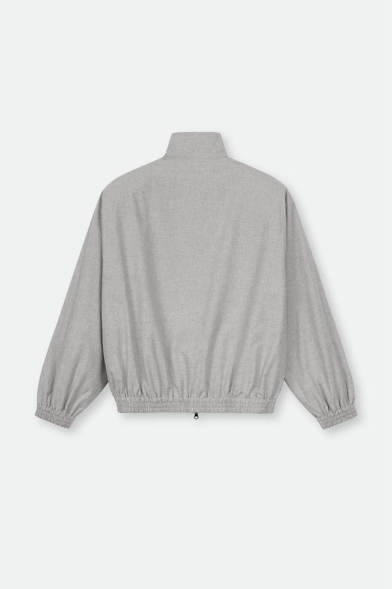 Jacke Kai in hellgrau von hinten by VIVAL.STUDIO