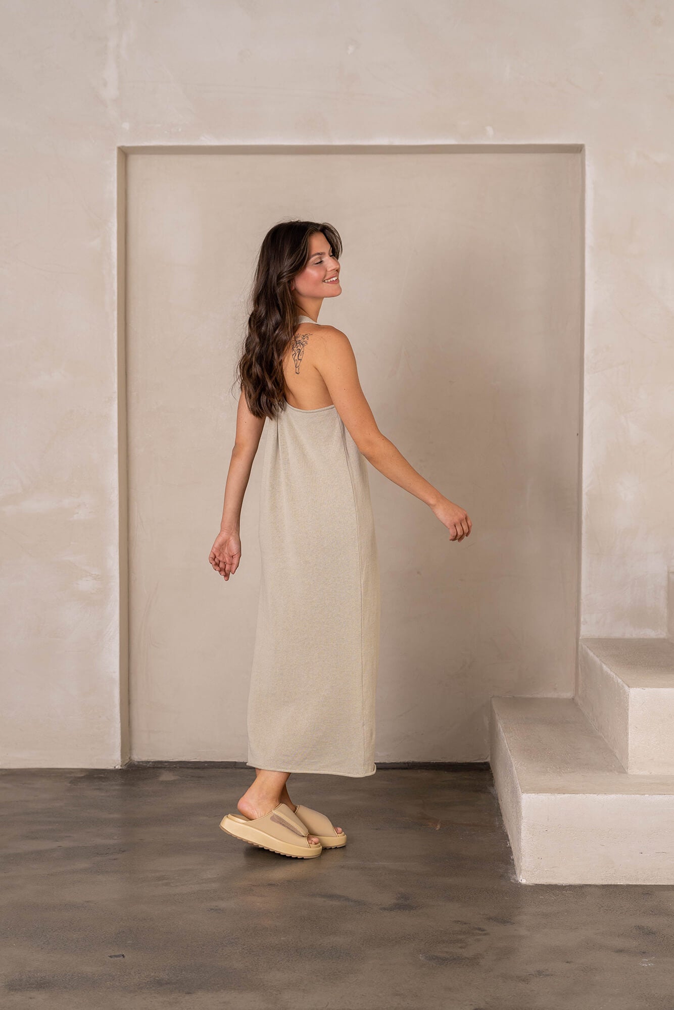 Kleid Leya in safari by VIVAL.STUDIO