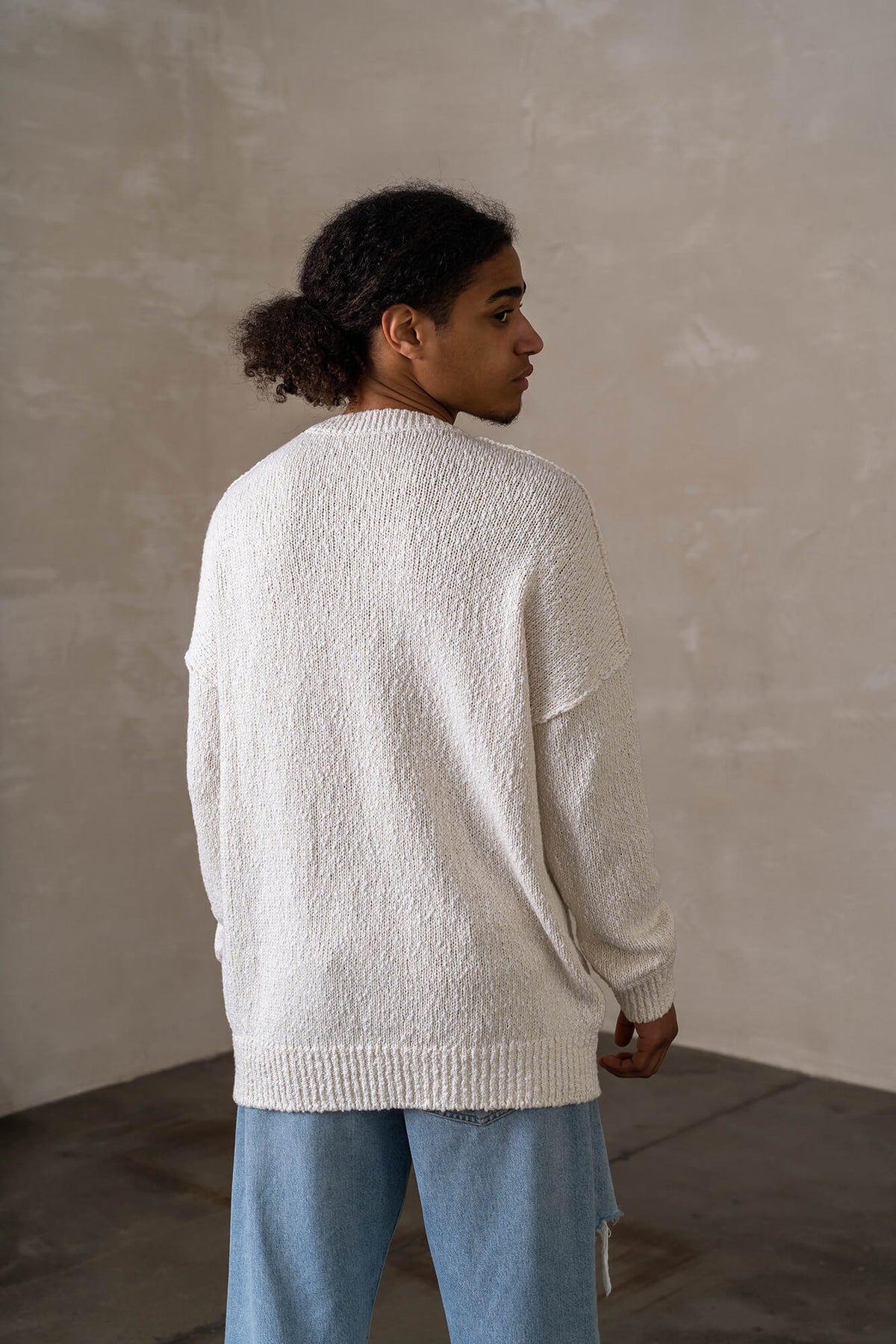 Pullover Toni in sand by VIVAL.STUDIO