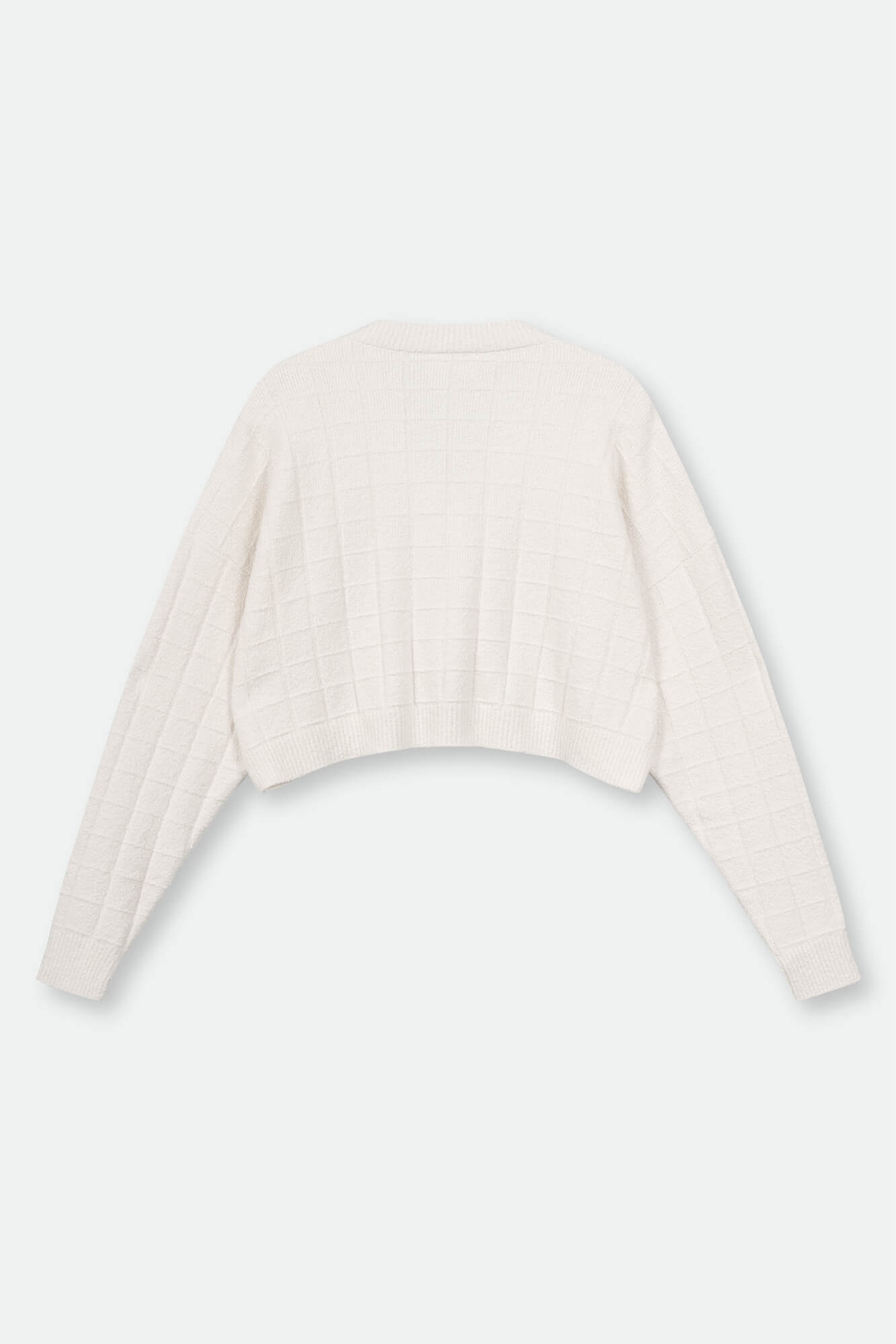 Pullover Lynn in offwhite von hinten by VIVAL.STUDIO
