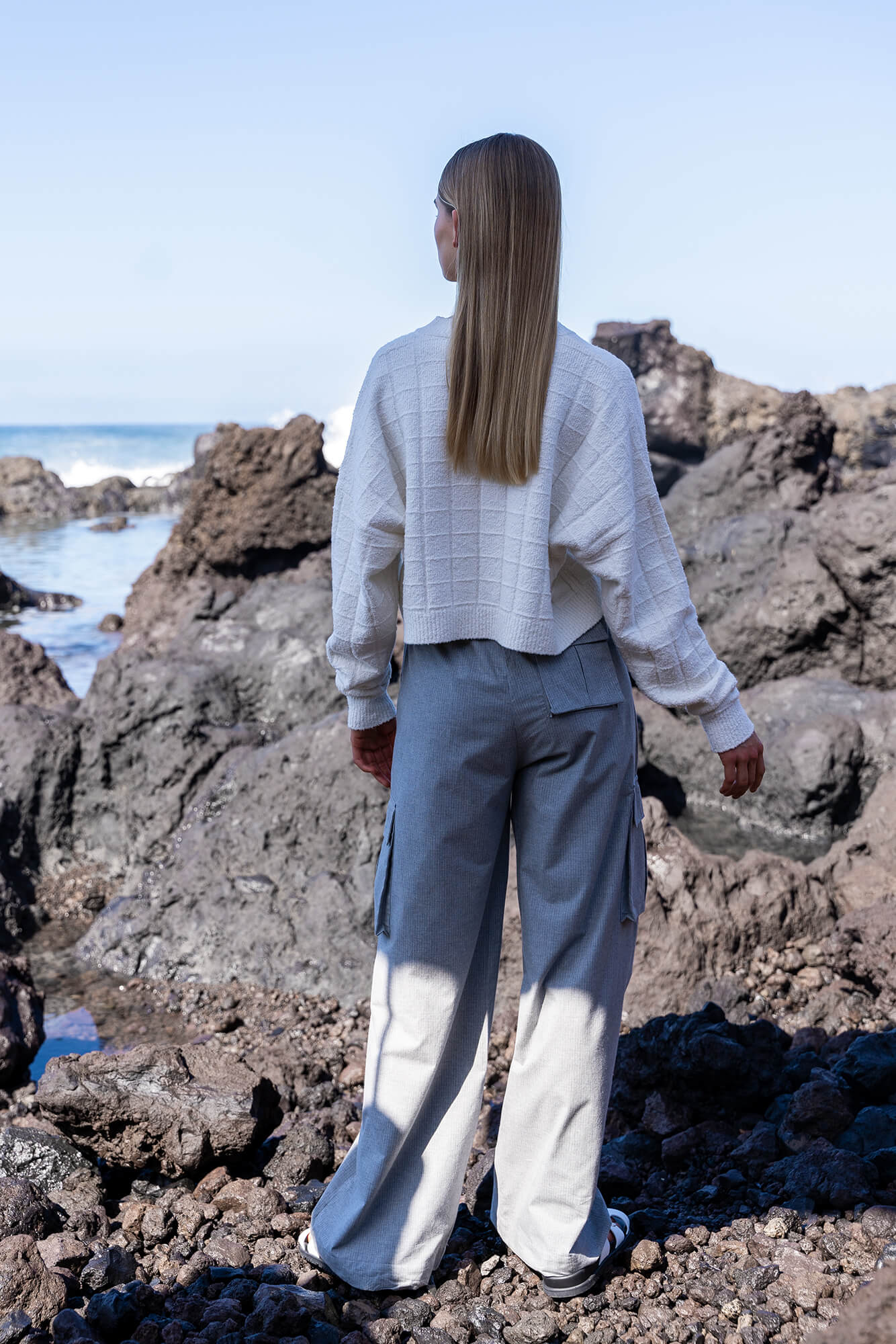 Pullover Lynn in offwhite by VIVAL.STUDIO