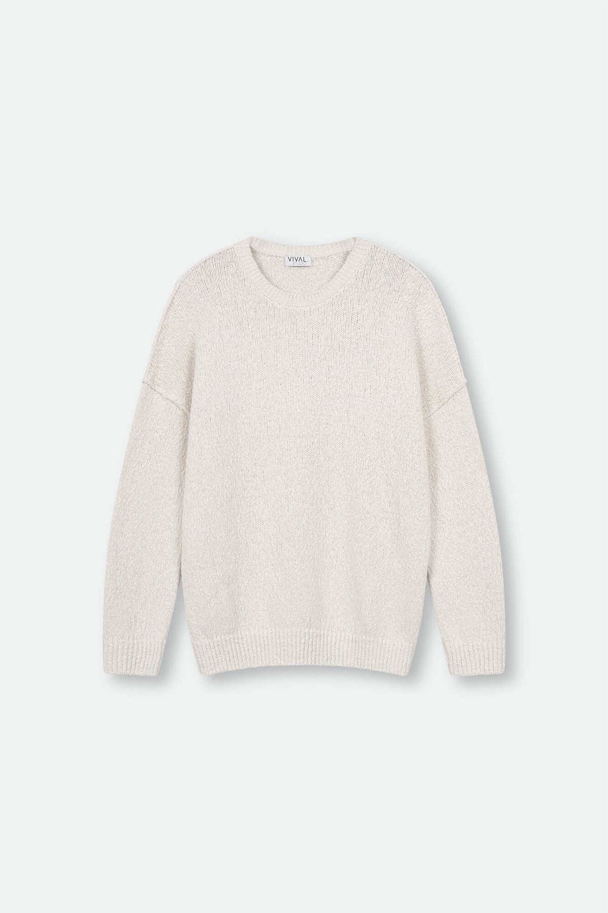 Pullover Toni in sand by VIVAL.STUDIO