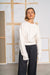 Pullover Winnie in offwhite by VIVAL.STUDIO