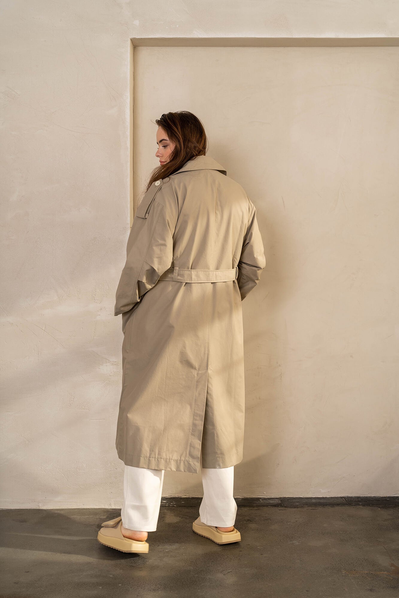 Trenchcoat Josephine in safari by VIVAL.STUDIO